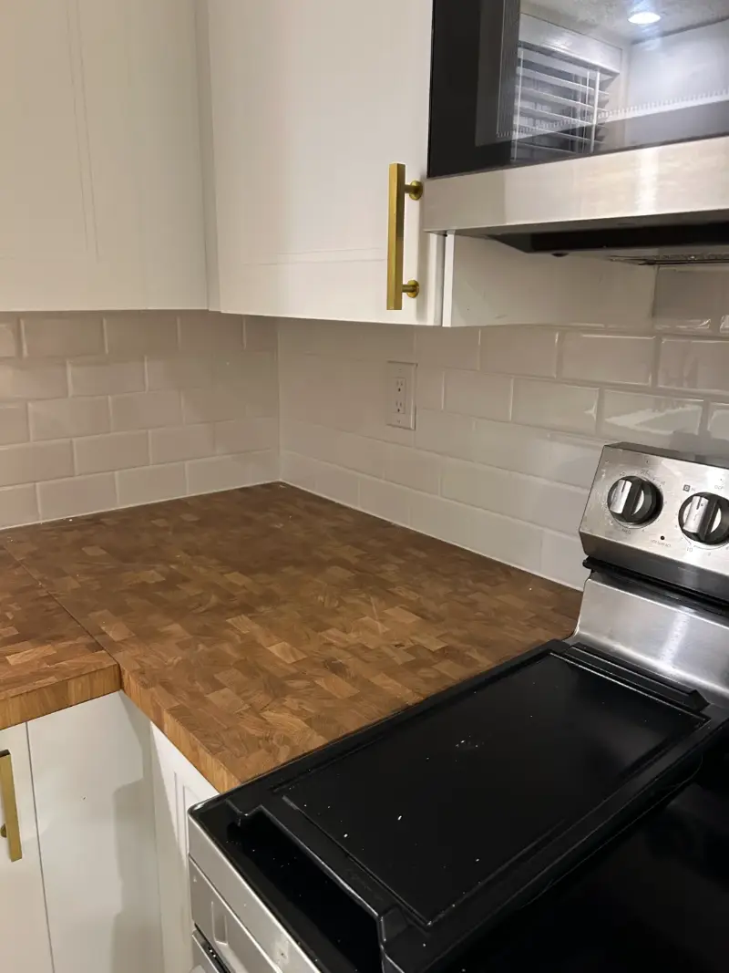 New kitchen backsplash tile installation completed in St. Augustine, FL